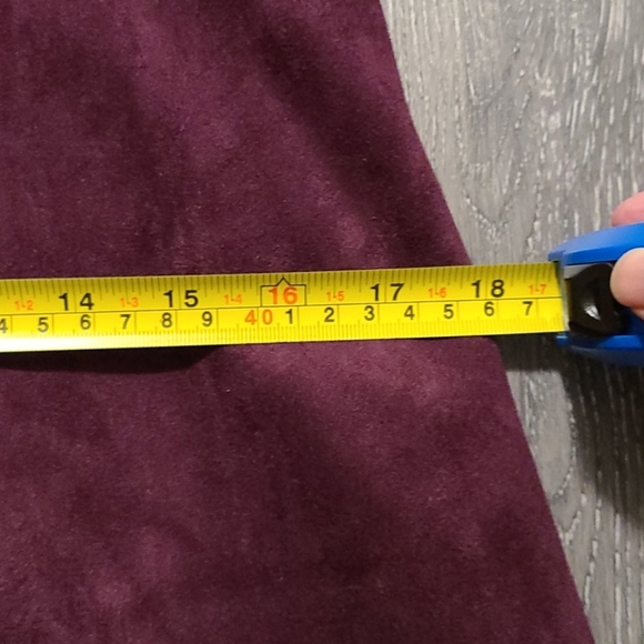 IVANKA TRUMP Velvet Purple Fit and Flare Dress 8 - Picture 9 of 11